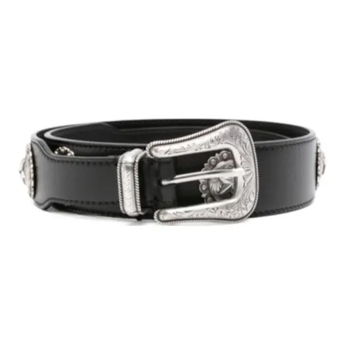 Kate Spade Телячья кожа Кожаные ремни Женские Черный