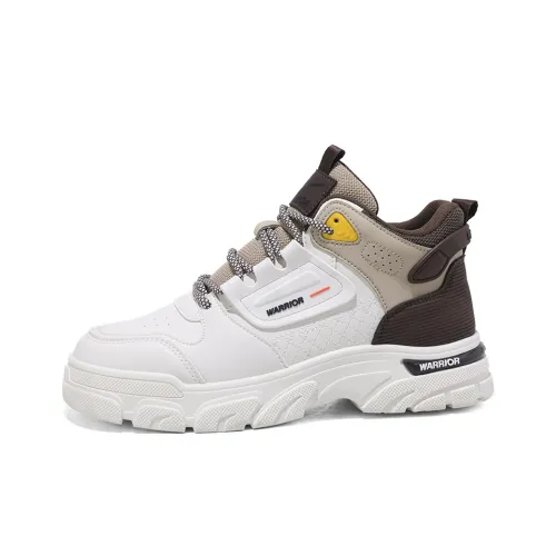 Warrior Slip-resistant Abrasion-resistant Shock Absorbers High Top Casual Shoes Men's