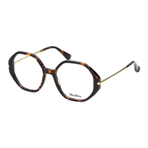 MaxMara Ацетат Нерегулярная форма Оправы для очков Женские Черепаховый