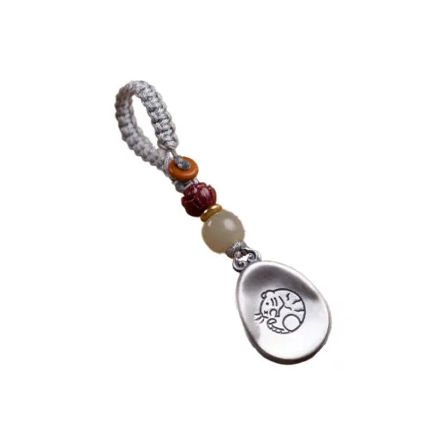 AQI 999 Fine Серебряный Брелоки Унисекс