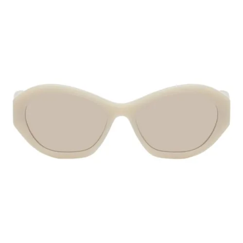 GIVENCHY Ацетат OVAL SUNGLASSES Женские Белые