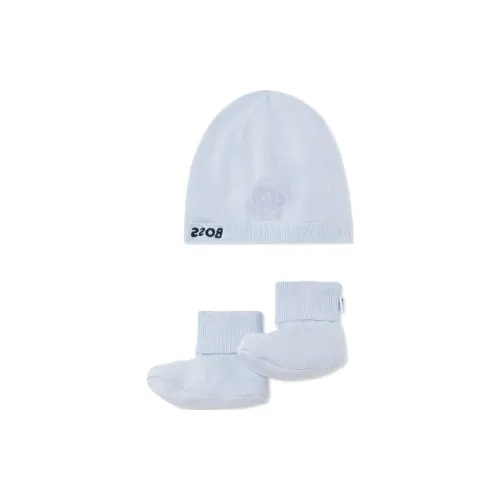 BOSS Хлопок Шапки-бини Детский Светло-Синий