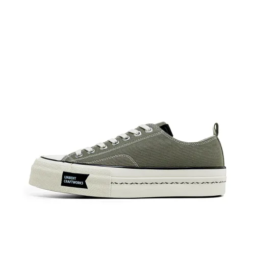 TC Износостойкие Низкие Кеды Унисекс Оливково-зеленый