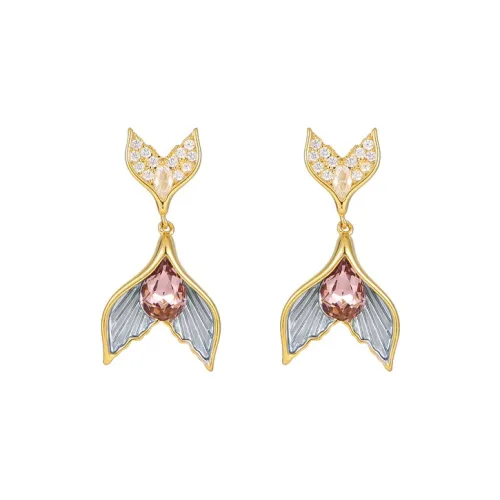 XIUJUEYINYUAN DL S925 Серебряные серьги-гвоздики синтетический кубический цирконий женские