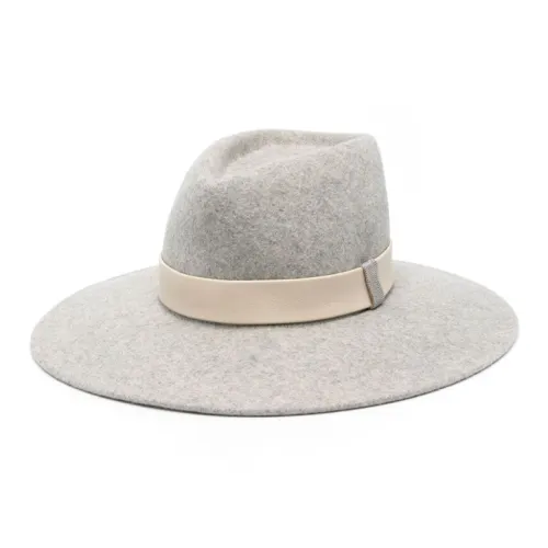 PESERICO Шерсть Воловья кожа Металл Цилиндры Женские Серый