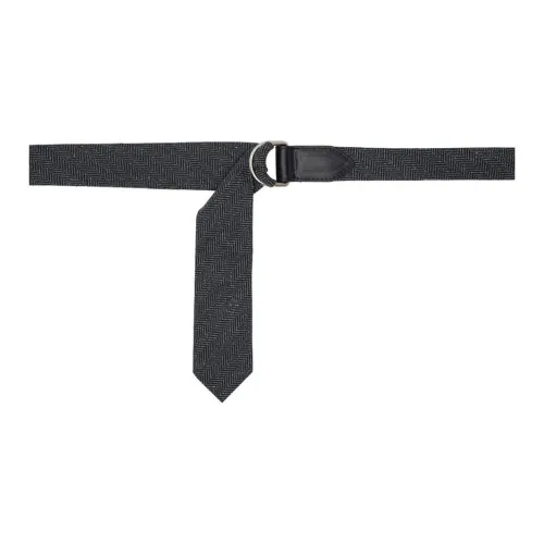 DRIES VAN NOTEN Silk, Wool, Leather Belts Men's