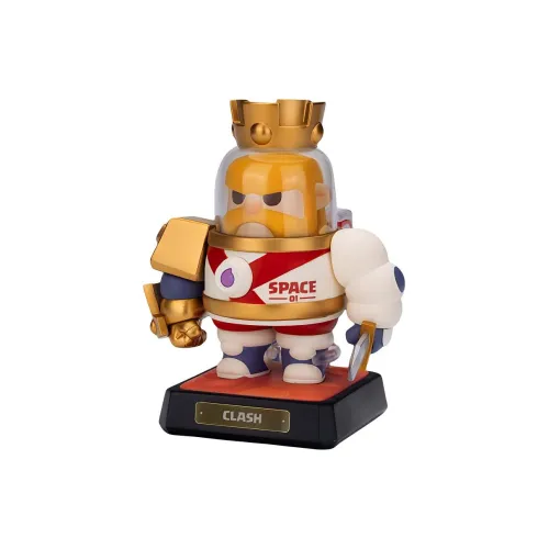 Light Fire Supercell Clash of Clans Astronaut King OF Barbarians Чиби-фигурки