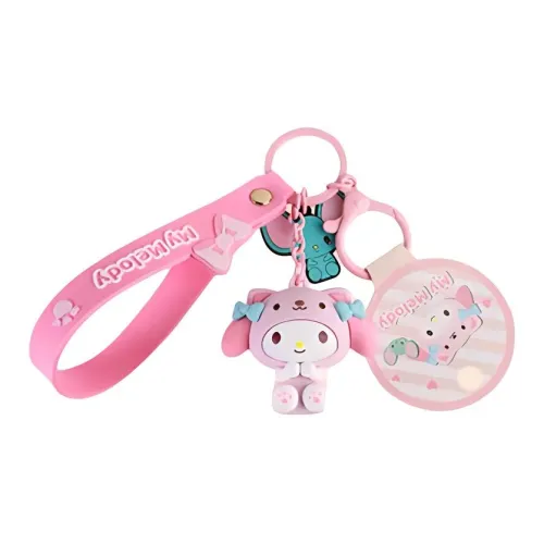 Wolf Bowang x Sanrio Коллекция животных My Melody Pompompurin Брелок Рюкзак Мультяшные Подвески аниме-тематики