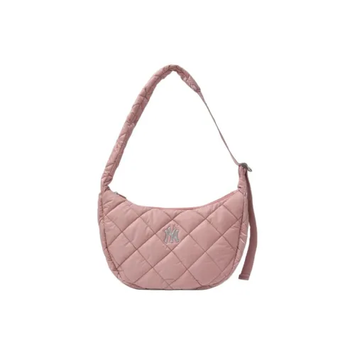 MLB Base Logo New York Yankees Collaboration Полиуретан Портативная Сумка через плечо Сумка на плечо Женская Розовая