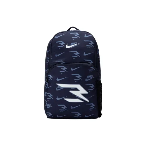 nike Полиэстер Рюкзак Стандартный Унисекс Real Estate Синий
