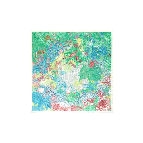 Silk Boundary Шелковые шарфы для женщин