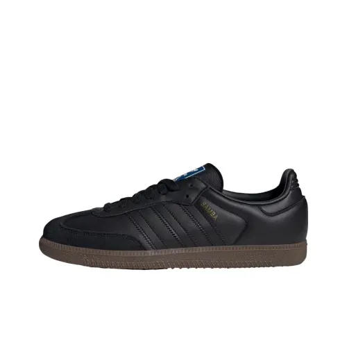 adidas originals SAMBA OG Кроссовки для скейтбординга Низкие Черные Унисекс