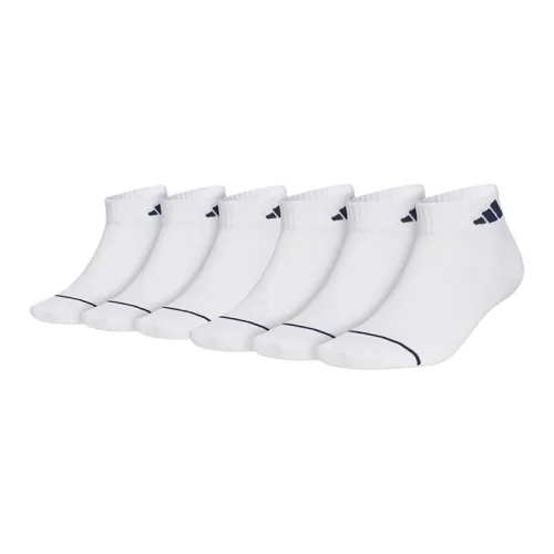 Adidas Спортивные носки до щиколотки Унисекс Белые 6 пар