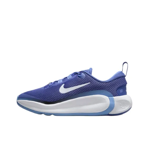 NIKE INFINITY Flow Slip-resistant Abrasion-resistant Low Top Детская беговая обувь Blue Teenagers