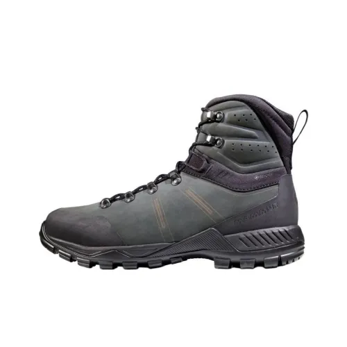 MAMMUT Mercury Tour 2 Противоскользящая Устойчивая к износу Высокий Топ Альпинистская Обувь Мужская Черная