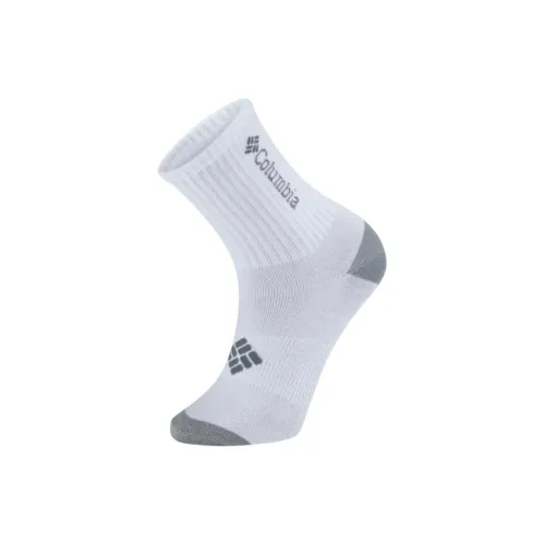 Columbia 1 шт Белый Унисекс MID Носки до икры