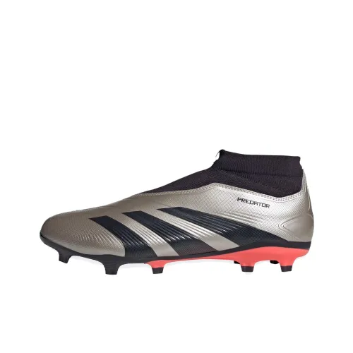 Adidas PREDATOR LEAGUE Slip-resistant Abrasion-resistant Football Cleats Unisex Black Gold Adidas PREDATOR LEAGUE Противоскользящие Износостойкие Футбольные бутсы Унисекс Черный Золото