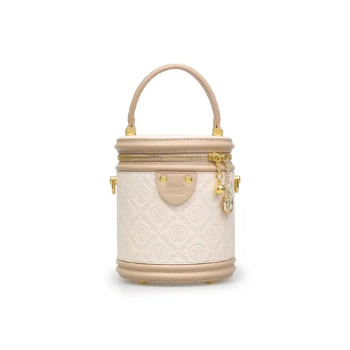 Disney Minnie Series ПУ (полиуретан) Ведро-Формовая Сумка Портативная Сумка через плечо Сумка на плечо Женская