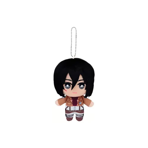 BANPRESTO Attack on Titan Кукла Микаса Аккерман Плюшевая Подвеска 15 см Высота