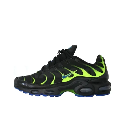 Nike Air Max Plus Амортизация Износостойкие Низкие Кроссовки для Бега Унисекс Черные