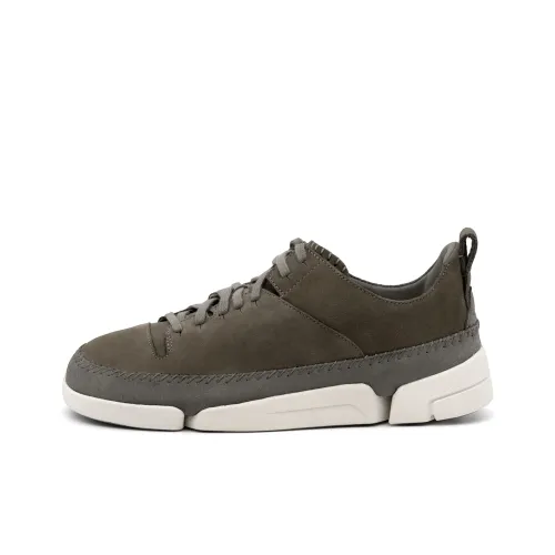 Clarks Мужские повседневные туфли Low Top Серый 261807327 Мужской