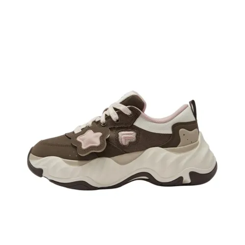 FILA FUSION STARFISH II Морская звезда 2 Низкий Топ Повседневный Женский Коричневый Белый