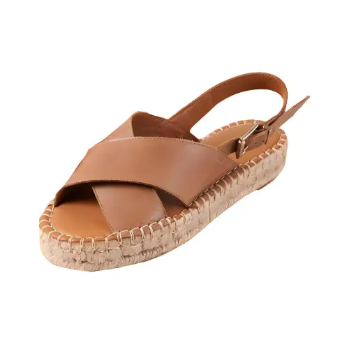 ALOHAS One Ремешок Сандалии 3 см Женские Коричневый