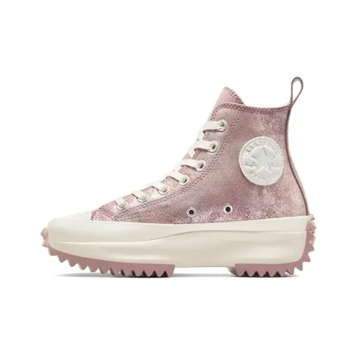 Converse Run Star Hike High Топ Повседневная обувь Женская Розовая