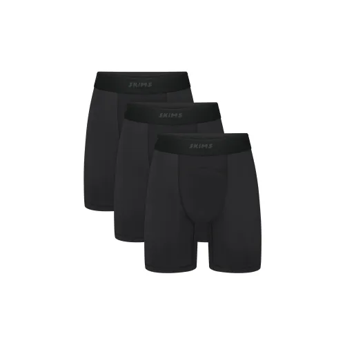 SKIMS 3 Pack OBSIDIAN/Обсидиан Мужские боксер-шорты