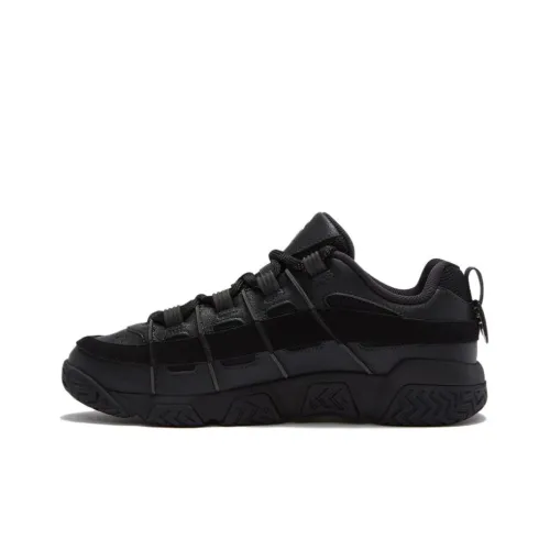 FILA FUSION Винтажные баскетбольные кроссовки, низкий топ, черный, мужской