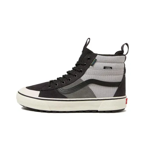Vans SK8 HI Альпинистские и туристические ботинки Высокие Черные Серые Цвет Унисекс