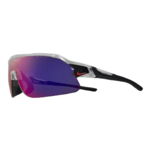 nike Вытесанное под давлением Ricinoleic ACID Нерегулярная форма Солнцезащитные очки Унисекс Черный