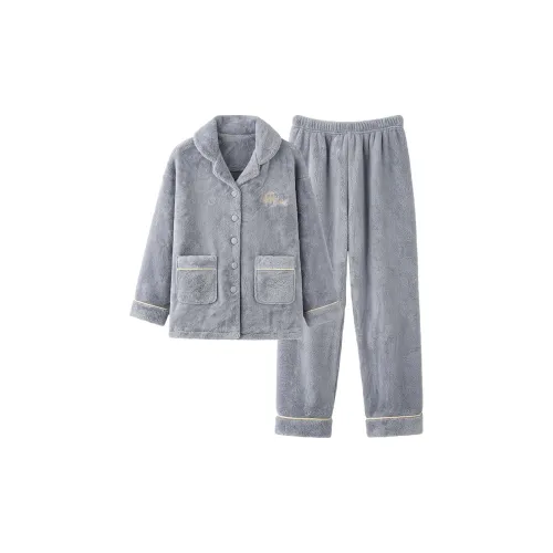 William Pajama Комплект Женский Серый