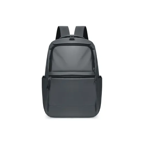 MingLu Oxford Рюкзак Стандартный Унисекс Серый Черный