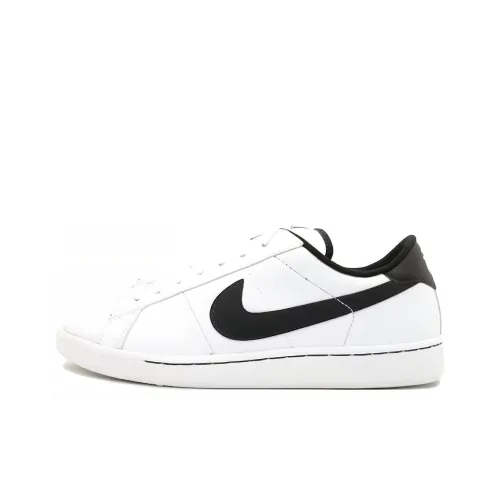 Nike Tennis Classic Амортизация Износостойкие Низкие Кроссовки для скейтбординга Унисекс Белый Черный