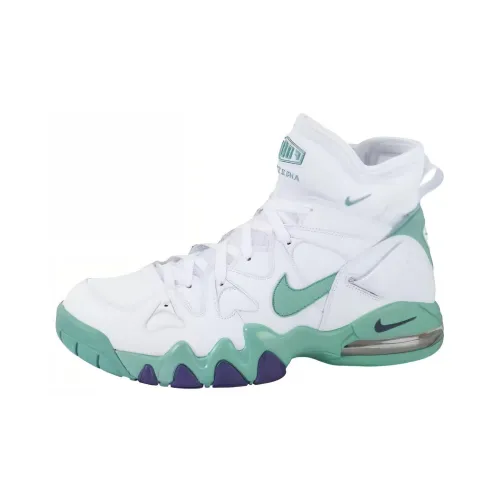 Nike Air Max 2 Strong Abrasion Resistant Дышащий Высокий Топ Повседневная Обувь Унисекс Белый Зеленый