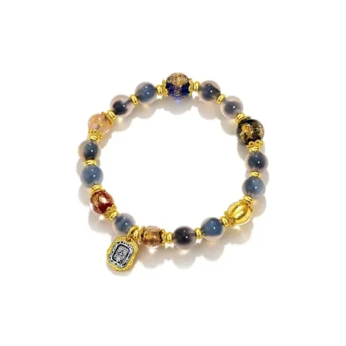 PAOPAOBEI Цветное стекло Браслеты Унисекс