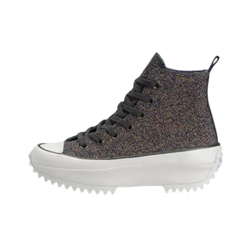 Converse Run Star Hike High Топ Кеды Женские Матовый Фиолетовый