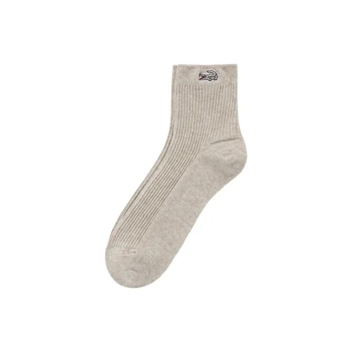 LACOSTE 1 шт Хаки Женские Носки до икры MID