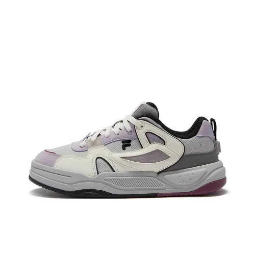 FILA FUSION BANK II Low Топ Скейтборд Кроссовки Женские Серый Фиолетовый