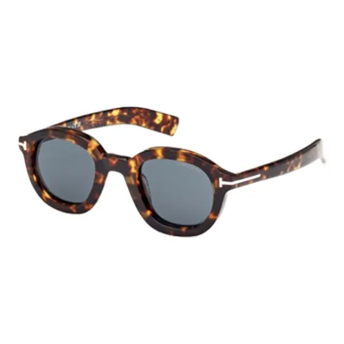 TOM FORD Пластик Нерегулярная форма Солнцезащитные очки Женские Черепаховый