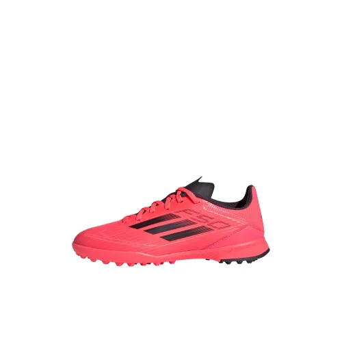 Adidas Детские футбольные бутсы Low Топ Турбо/Аврора Черный/Платиновый Металлический Kids