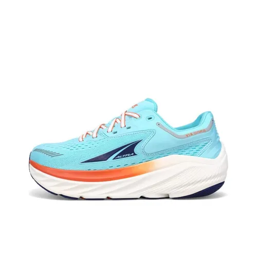 Altra Via Olympus Амортизация Низкий Топ Беговые кроссовки Женские Небесно-голубой
