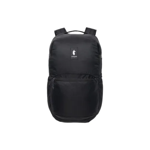 Cotopaxi Переработанный полиэстер ткань Oxford рюкзак унисекс черный