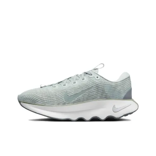 Nike Motiva Slip-Resistant Abrasion-Resistant Breathable Low-Top Беговые кроссовки Женские Серый Белый
