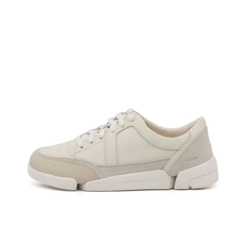 Clarks Casual Низкий Топ Белый 261811584 Женский