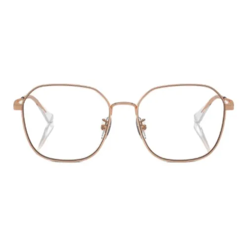 RayBan Металл Квадратные Оправы для Очков Унисекс Розовое Золото