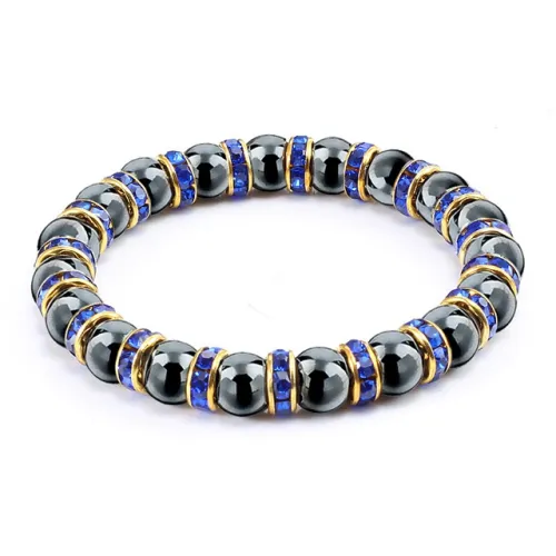 LuluCanaan Гематитовые браслеты унисекс