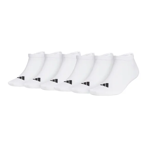 Adidas Низкие носки унисекс 6 пар белые
