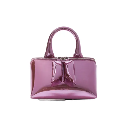The Attico Полиуретан Сумка Мини Женская Фиолетовая